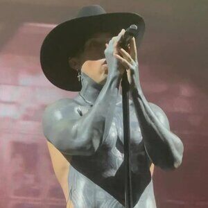 Falling In Reverse Cowboy Hat Ronnie Radke All‎ My Life Tour Merch Black